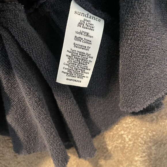 Sundance Laurel Legends Military Navy Blue Jacket 92666 Size PS Petite Small Lin - Picture 7 of 10